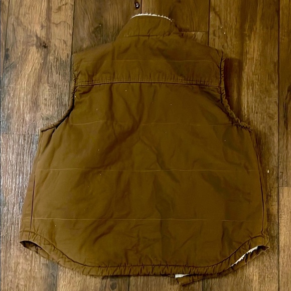 Lee Brown Sherpa-Lined Vest size L - Picture 3 of 3